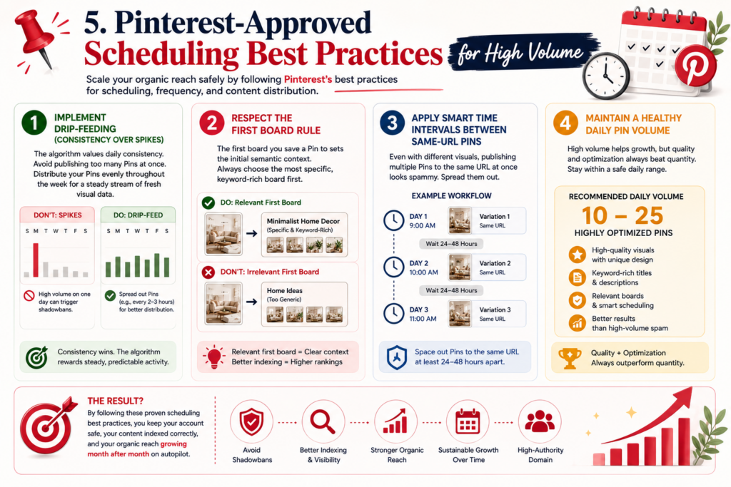Pinterest-Approved Scheduling